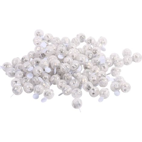 100 unités Boules Lumineuses LED pour Décoration de Noël, Mariage et Fêtes - Blanc (1/5)