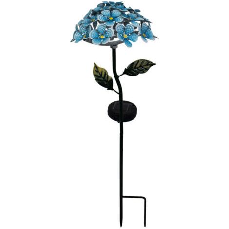 RHG L'hortensia de simulation solaire allume les lumières décoratives de pelouse de patio lumières de jardin (1/4)
