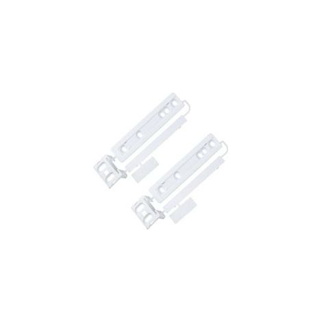Lot de 2 glissières de porte coulissante pour réfrigérateur – compatible accessoires réfrigérateur AEG 223034904/1, 223034904 – réfrigérateur encastrable porte coulissante (1/5)