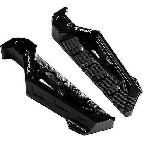 Für Yamaha 530 530 DS DX Motorradzubehör CNC-gefräste Aluminium-Fußrasten für den Sozius – Schwarz