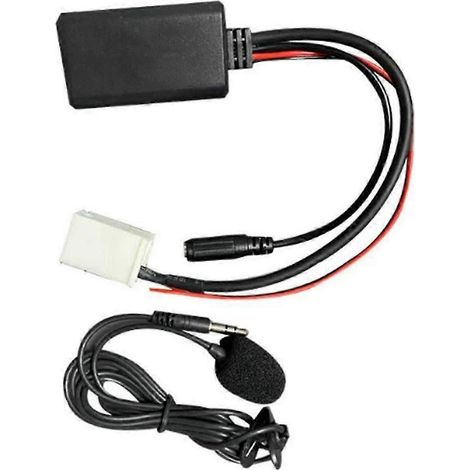 Récepteur adaptateur AUX audio de voiture, radio, module Bluetooth, câble AUX avec microphone, compatible avec W169, W203, W221 et W164. (1/5)