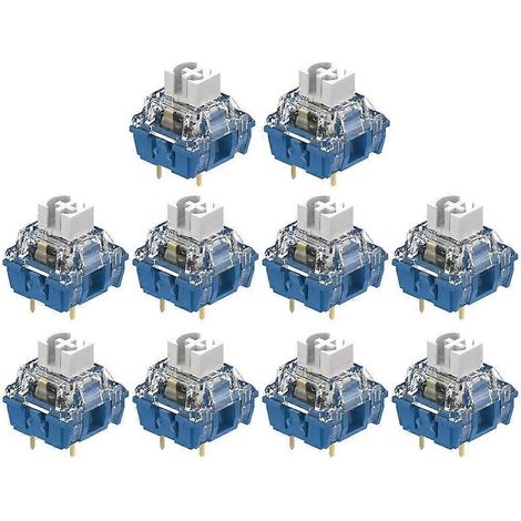 10 interrupteurs TTC 3 broches pour clavier mécanique, interrupteur linéaire, 100 millions de clics - 1 (1/4)