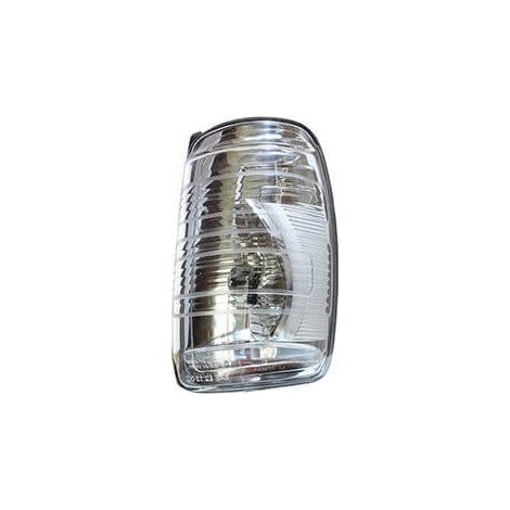 Feu clignotant, répétiteur sur rétroviseur gauche blanc Ford Transit MK8 phase 1 2014-2019