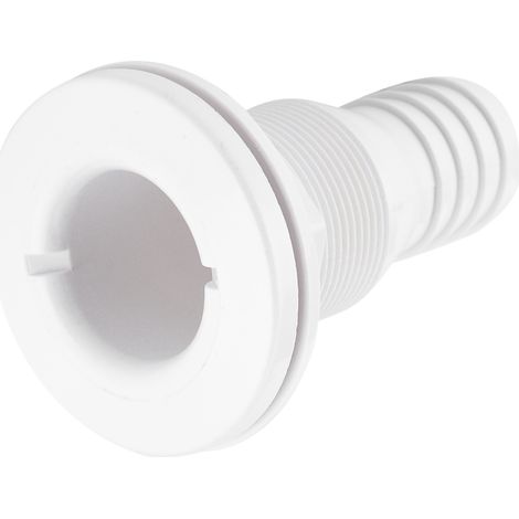 Raccord de coque 1‑1/4 po Blanc - Accessoire de raccordement pour bateau et marine (1/5)