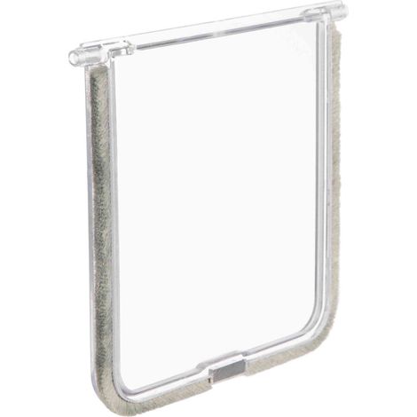 Trappe de rechange pour chatières Trixie 14,7 x 15,8 cm – Plastique blanc – Références 3860, 3862, 38631, 3864, 3869