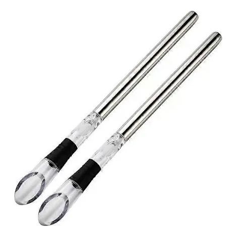 Wine aerator, bottle cooler, stainless steel wine cooler, stem, wine decanter with aerator - AquaForge (1/5)