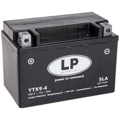 Batterie moto Landport AGM YTX9-4 YTX9-BS SLA 12v 8ah 120A