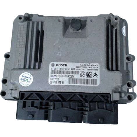 [PRODUIT D'OCCASION] Calculateur Moteur PEUGEOT 208 ♻️ Ref Oe. Edc17c10 - Garantie à vie (1/5)
