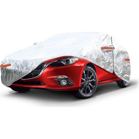 Funda de lona para coche - talla M amio-01110 (1/5)