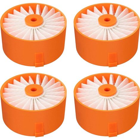 Filtre de rechange pour aspirateurs sans fil Black+Decker compatible avec les modèles POWERSERIES Extreme paquet de 4. (1/5)