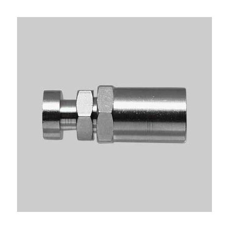 Attacco a baionetta con portagomma diametro 8x17 mm conf. da 10 pz