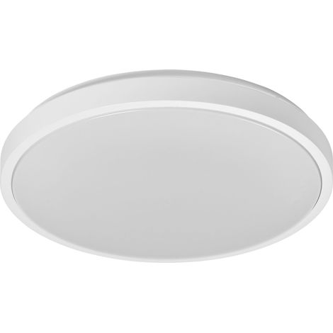 OSRAM Plafonnier LED ORBIS LONDON 400mm, blanc, 24W, 2700lm, couleur de lumière blanc chaud, répartition lumineuse très homogène, longue durée de vie, module LED non remplaçable, rond, IP20, 3000K. (1/4)