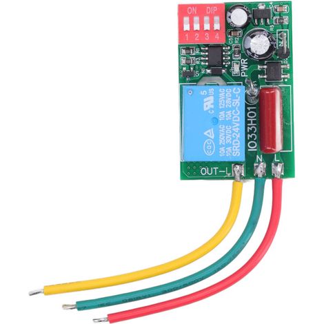 Relais Temporisateur Réglable 110V-220V 1 Canal 16 Modes de Délai pour Commutateur Automatique
