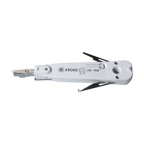 ADC-Krone Herramienta multifuncional de cableado roja 185 mm