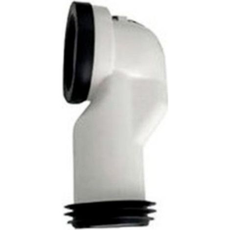 Roca – Coude d'évacuation vertical 150mm – Raccord compact pour installation toilettes à double sortie – Environnement espaces confinés (1/2)