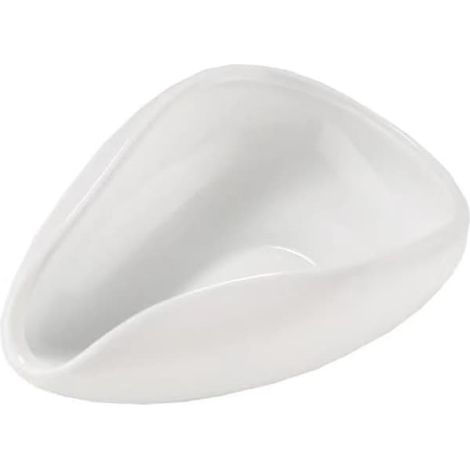 Kaffeelöffel und Teemessbecher aus Keramik – 10 x 7,5 cm, weißes Porzellan. Geeignet für Kaffeebohnen und losen Tee. (1/5)