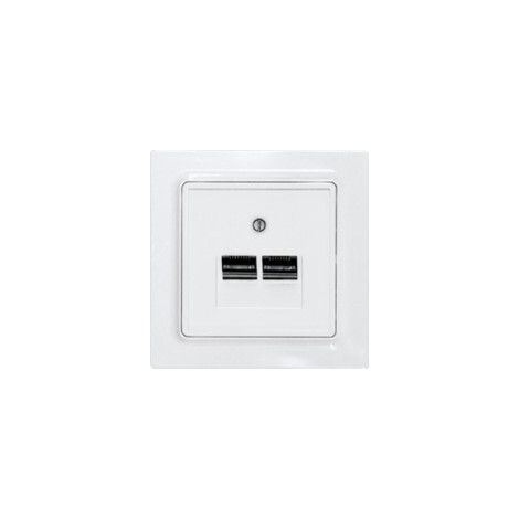 Placca di copertura Eltako uae55e 2 opaca antracite con viti