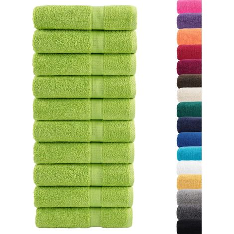 Essuie-mains de qualité supérieure SOLUND 10 pcs vert pomme