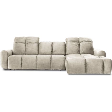 Canapé Tissu Angle droit Beige Anacapri - 3 Places (1/3)