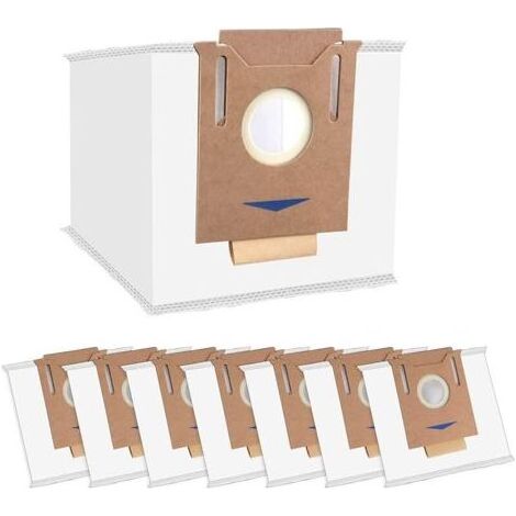 (8 Stück) N10 Staubbeutel für Ecovacs Deebot Ozmo N10 N10 Plus T8 AIVI T8 Max, AIVI und T8 T9 T9+ N8 Serie, DX93 DDX96 Saugroboter, Einweg-Staubsaugerbeutel (1/5)