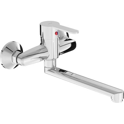 Jika Lyra Smart - Grifo de lavabo con caño giratorio, cromo H3111Z70042301