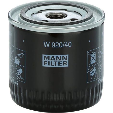Filtre à huile type vissé Mann Filter W920/40