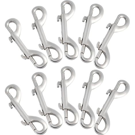 Lot de 10 crochets de sécurité robustes pour laisses d (1/5)