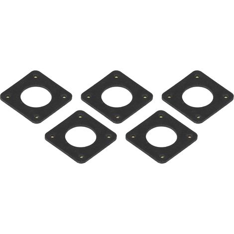 Amortisseur de Moteur Pas à Pas 42, Joint D'amortissement en Silicone pour Imprimante 3D, 2 Mm, Lot de 5 Amortisseurs Légers, Pratiques pour Moteurs NEMA 17 (1/5)
