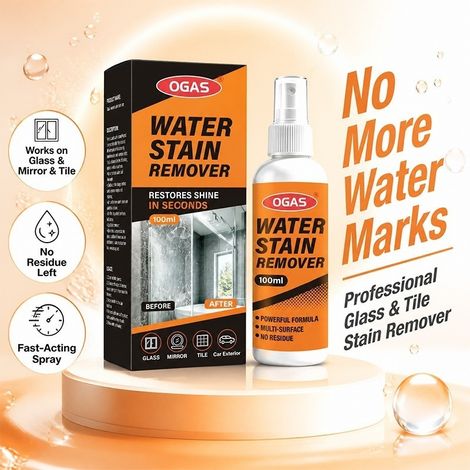 Détachant pour voitures, efficace contre les taches d'eau, la peinture sur verre et le calcaire. (1/4)