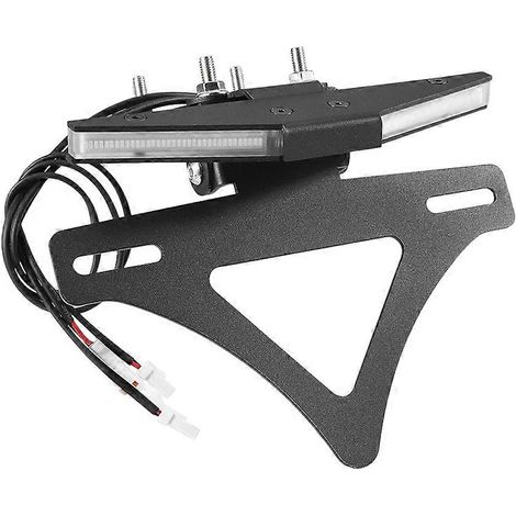 Support de plaque d'immatriculation avec éclairage LED pour KTM 1290 Super Duke 2020-2025, suppression du garde-boue arrière (1/5)