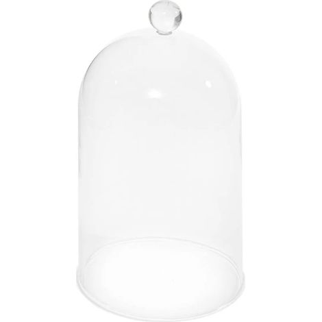 Cloche Déco en Verre "Bella" 22cm Transparent (1/2)