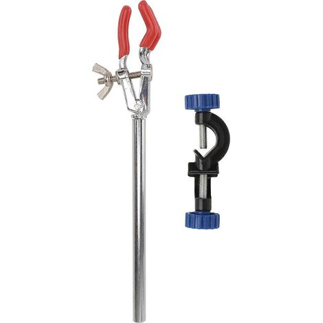 Support de trompette, pince pour flacon, accessoire de laboratoire, pinces pour burette de laboratoire, clip pour flacon de laboratoire-8.00X2.50X2.50CM (1/3)
