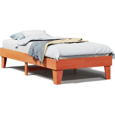 Maison Exclusive - Estructura de cama sin colchón madera maciza m (1/5)