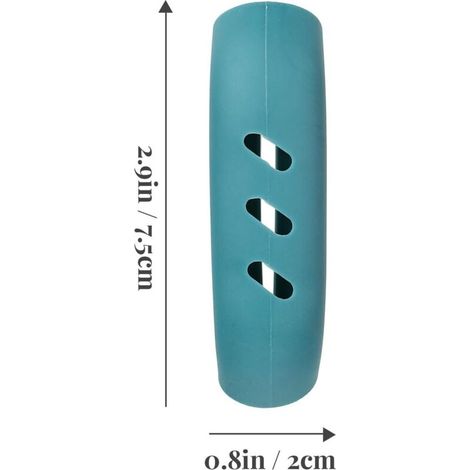 10 paia di guaine isolanti in silicone antiscottatura per manici di padelle o wok (1/3)