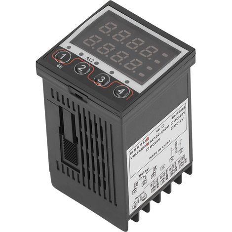 BERM Multifunktions-Digitaltimer, Industriezähler, Messgerät für Montagelinien, 100–240 V AC (1/5)