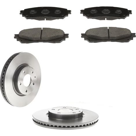 KIT FRENI ANTERIORI compatibile con MAZDA 6 (GJ,GL) - DISCHI + PASTIGLIE OEM: FDB4891 / 18216 /SOSTITUZIONE DIRETTA/BASSA POLVERE/SILENZIOSO (1/5)