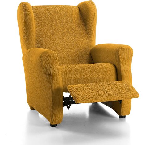 Housse pour Fauteuil Relax Jaune Moutarde (1/5)