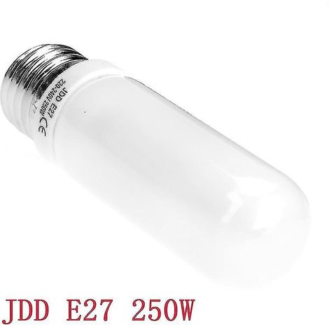 KLVGTIFS PU - Ampoule halogène Halolux Ceram E27 250 W à intensité variable, finition mate, diamètre 32 mm (1/5)