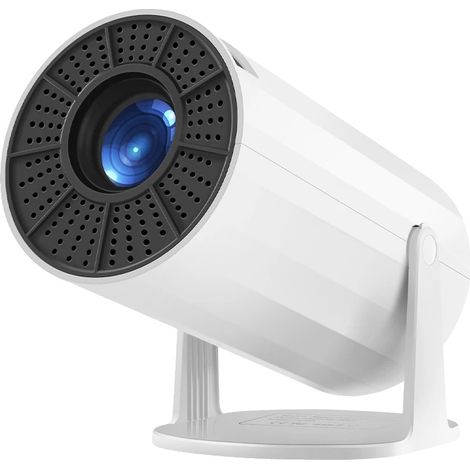 Proyector, compatible con 4K, conectividad Wi-Fi y Bluetooth, blanco. (1/2)