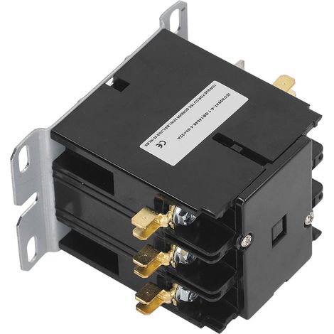 Contacteur de climatiseur 40 A tripolaire, contacteur de compresseur de condenseur de climatiseur 240 V (1/5)