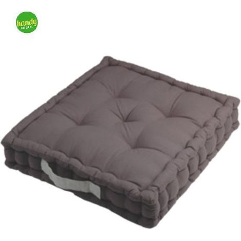 Cuscino da pavimento DUO 45x45 grigio argento