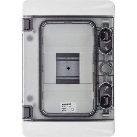 Siemens SIMBOX Wandverteiler 4 Module mit IP65 Tür 8GB13710 (1/3)