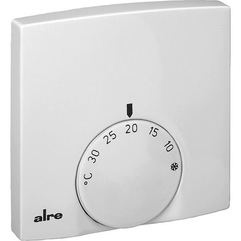 Régulateur de température ambiante, apparent superplat, blanc, RTBSB-201.000-20