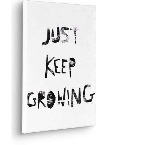 Komar Canvasbild Growing Up - 40 x 30 cm - Bild auf Keilrahmen - Minimalistisch Urban (1/2)