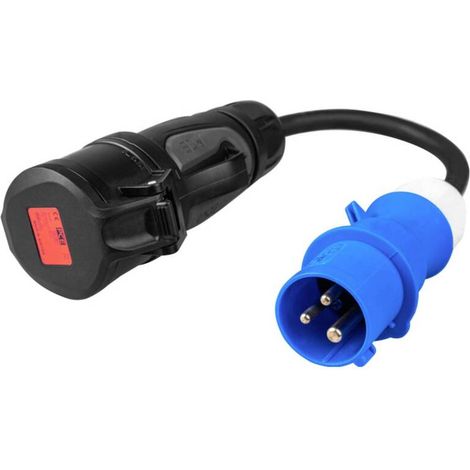 [NEUWERTIG] B-Ware Green Cell Adapterkabel Verbindungskabel eMobility Rot 16A 400V CEE Kupplung (1/2)