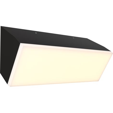 Maytoni Brick Applique murale d'extérieur 10x30cm Graphite 3000K 1600lm IP54