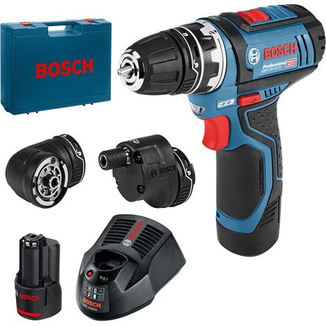 Bosch Professional MP GSR 12V-15 FC 06019F6006 Akku-Bohrschrauber  12 V  Li-Ion inkl. 2. Akku, inkl. (1/5)