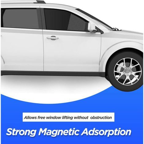 Pare Soleil Voiture Latéral,Pare-Soleil De Fenêtre De Voiture Semi-Occultant Et Semi-Transparent,Bloquer Les Rayons Uv Chaleur (1/5)