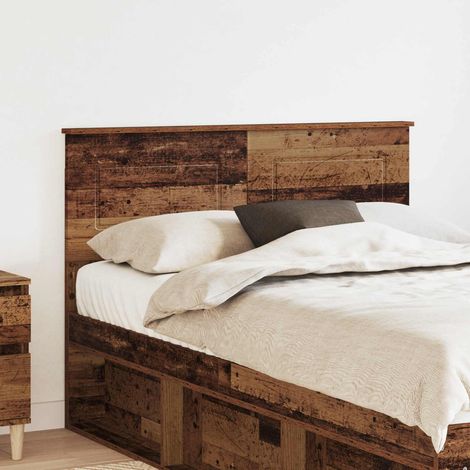 vidaXL Tête de lit Bois Ancien Bois d'ingénierie (1/5)