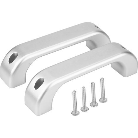 Interior door handle trim, rustproof silver chrome cover for Land Rover Defender (1/5)